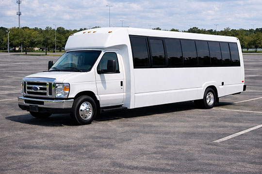 25-passenger minibus available for charter in Clay, NY